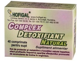 Hofigal - Complex detoxifiant natural 40 cpr